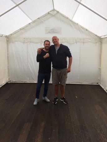 marquee hire with danny dyer loughton