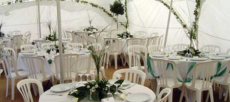 garden party marquees on canvey